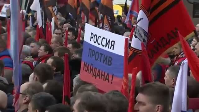 Watch Protest Against Kiev Uprising  Video