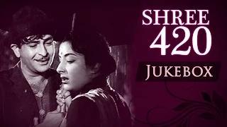 Watch Shree 420 - All Songs (HD) - Jukebox - Raj Kapoor & Nargis - Evergreen Bollywood Classic Songs [Old is Gold] Video