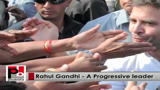 Watch Rahul Gandhi - perfect youth icon who sets an example by doing what he has been saying Video