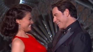 Watch Oscars 2015: John Travolta Gets Creepy with Scarlett Johansson and Idina Menzel  Video