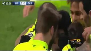 Watch Luis Suarez Goal - Barcelona Vs Manchester City 2-1 champion league 2015 360p Video