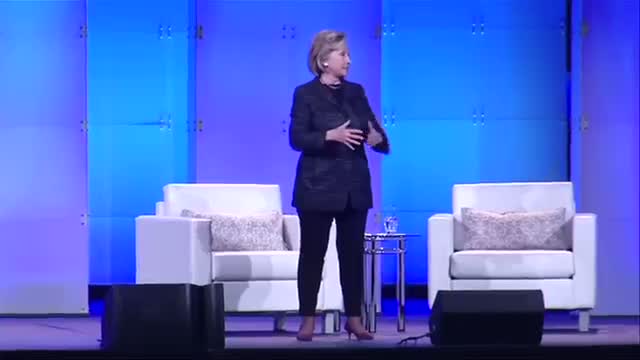 Watch Clinton Talks Oscars, Paid Leave in California  Video