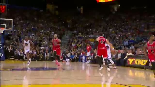 Watch Stephen Curry Does it All with the Basketball! Video