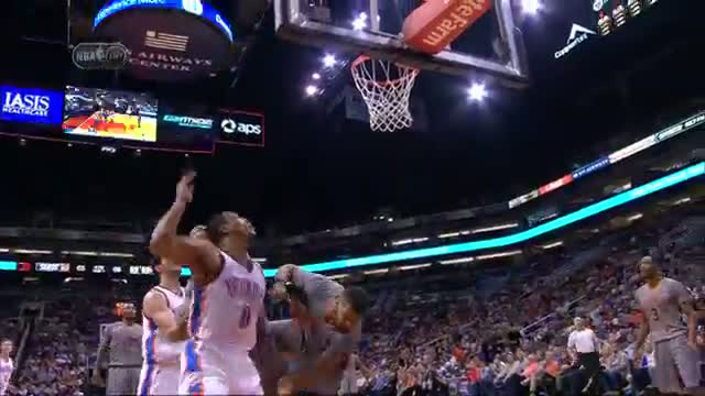 Watch NBA: Eric Bledsoe Duels with Russell Westbrook in Overtime Thriller Video