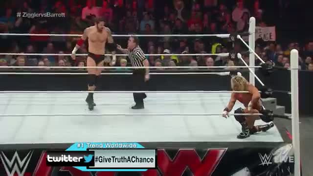 Watch Dolph Ziggler vs. Bad News Barrett: WWE Raw, February 23, 2015 Video
