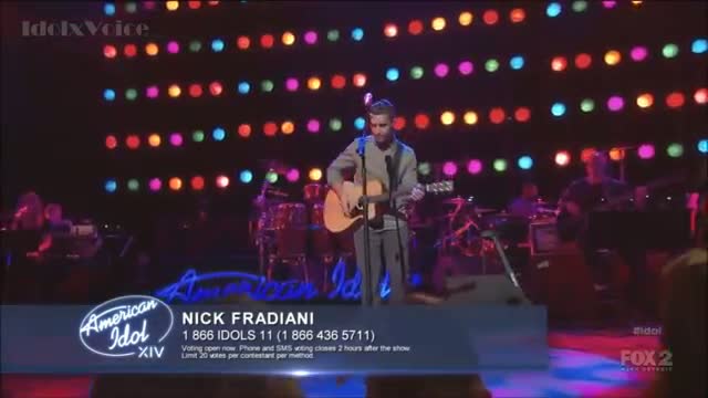 Watch American Idol 2015 (Top 12 Guys) - Nick Fradiani - Thinking Out Loud Video
