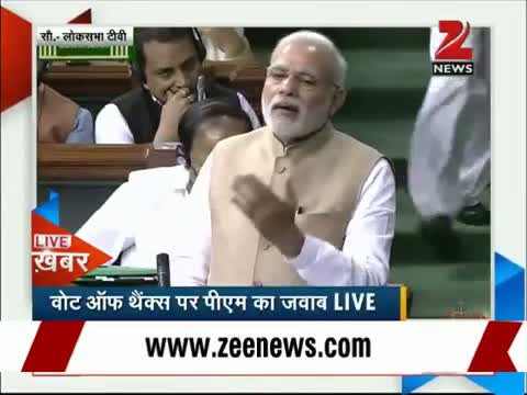 Watch PM's reply to Motion of Thanks on President's speech Video