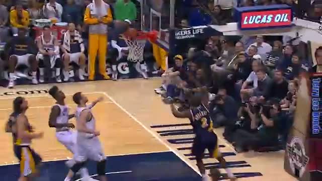 Watch NBA: George Hill Gets First Career Triple-Double in Win Against Cavs Video