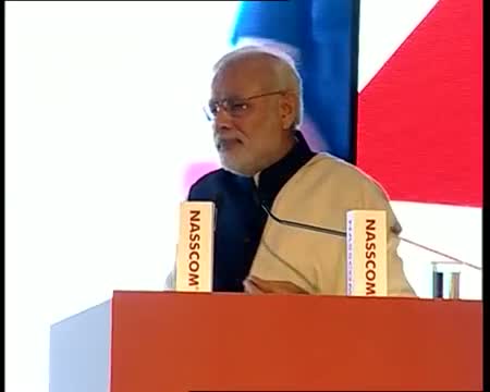 Watch PM Narendra Modi's speech at 25th Foundation Day of NASSCOM Video