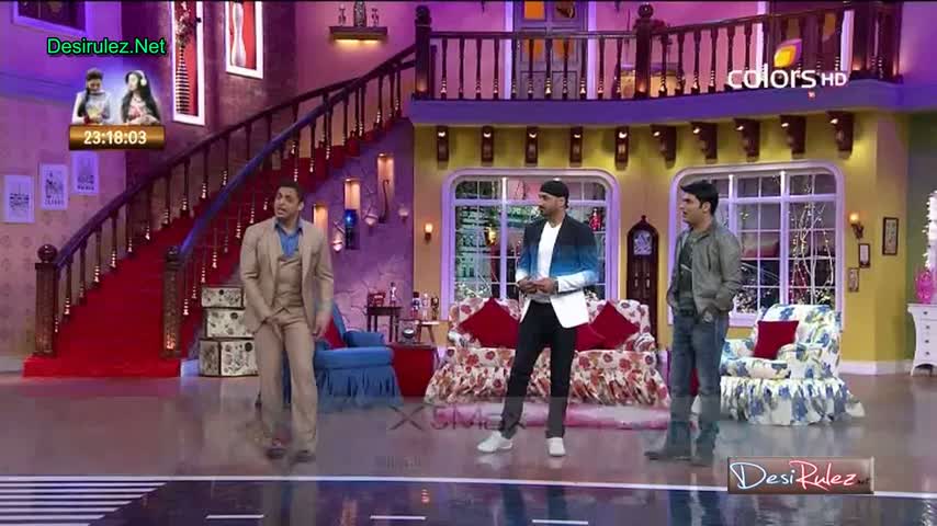 Watch Comedy Nights With Kapil - Shoaib Akhtar and Harbhajan Singh - 1st March 2015 - Part 1/4 Video