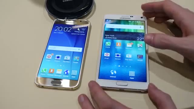 Watch Samsung Galaxy S6 vs Galaxy Note 4: first look Video