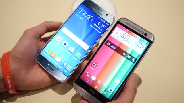 Watch Samsung Galaxy S6 versus HTC One M8: first look Video