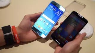 Watch Samsung Galaxy S6 versus Motorola Moto X (2014): first look Video