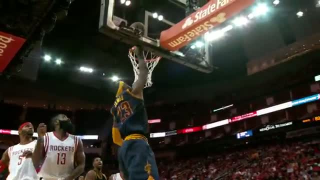 Watch NBA: Harden's Rockets Battle James' Cavs in Super Slow-Mo Video