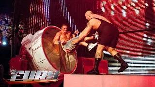 Watch 28 times Superstars smashed through stuff: WWE Fury, March 1, 2015 Video