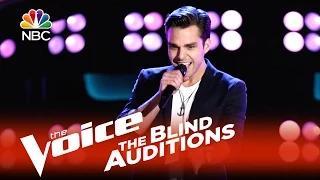 Watch The Voice 2015 Blind Audition - Travis Ewing: "Say My Name" Video