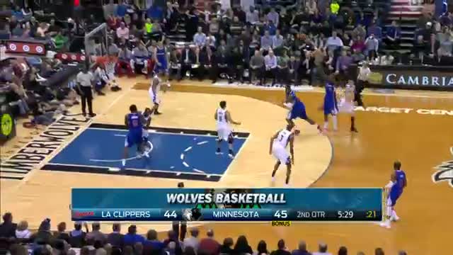 Watch NBA: Zach LaVine Flies High in Minnesota Video