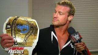 Watch Dolph Ziggler welcomes all challengers: WWE Raw Fallout, March 2, 2015 Video