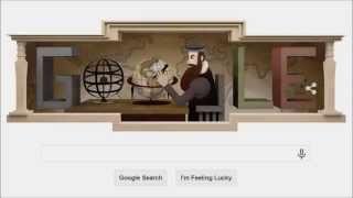 Watch Gerardus Mercator Google Doodle,Gerardus Mercator's 503rd Birthday Video