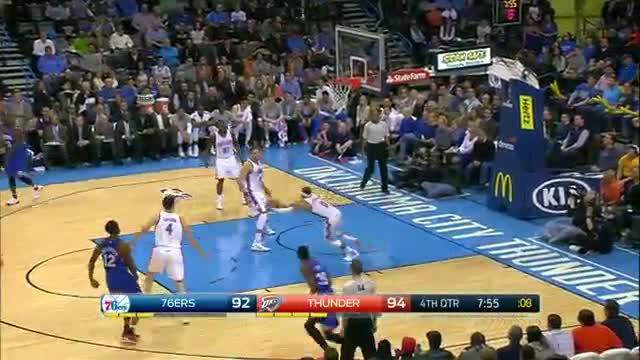 Watch NBA: Russell Westbrook Gets 4th Straight Triple-Double (49pt/16reb/10asst) Video