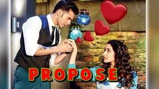 Watch OMG! Varun PROPOSES To Shraddha? Video