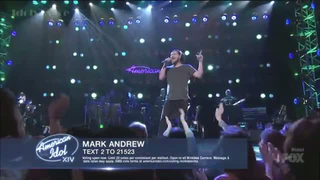 Watch American Idol 2015 (Top 8 Guys) - Mark Andrew - Papa Was A Rolling Stone Video