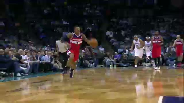 Watch NBA: Cody Zeller Makes the Monster Swat on Bradley Beal Video