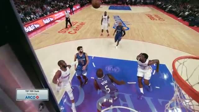 Watch NBA: DeAndre Jordan Explodes to the Tin for the Oop Finish from CP3 Video