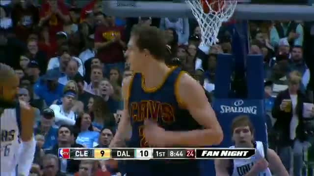 Watch NBA: Lebron's Chase Down Block Leads to Mozgov's Strong Putback Video