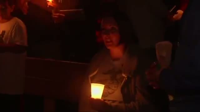 Watch Vigil for Helicopter Crash Victims  Video