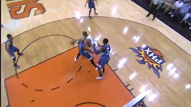 Watch NBA: Morris Finds Morris for the Spinning Circus Layup Video