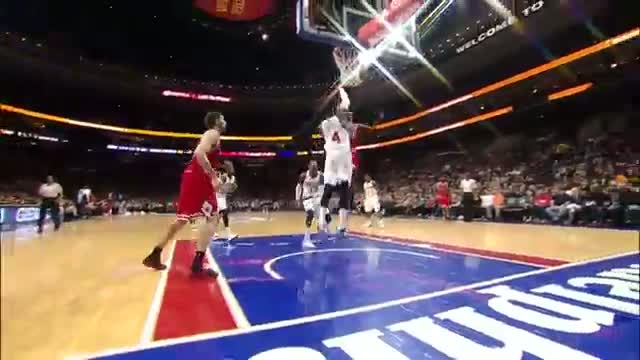Watch NBA: Nerlens Noel Skies for the Big Denial on Tony Snell Video