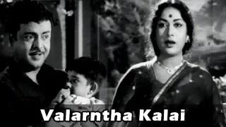 Watch Valarntha Kalai - Gemini Ganesan, Savitri - Kaathiruntha Kangal - Tamil Classic Song Video