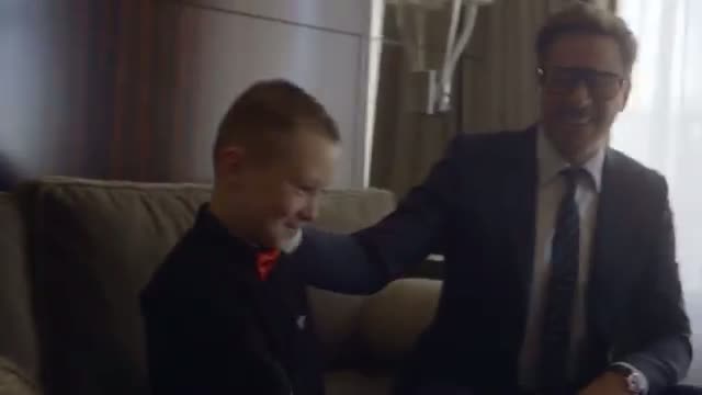 Watch The Collective Project: Robert Downey Jr. Delivers a Real Bionic Arm Video