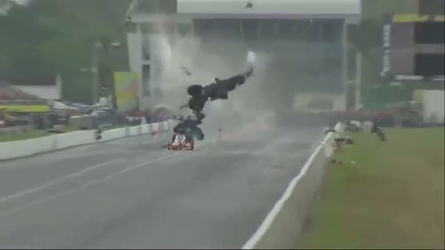 Watch Dramatic Video of Top Fuel Crash in Florida  Video