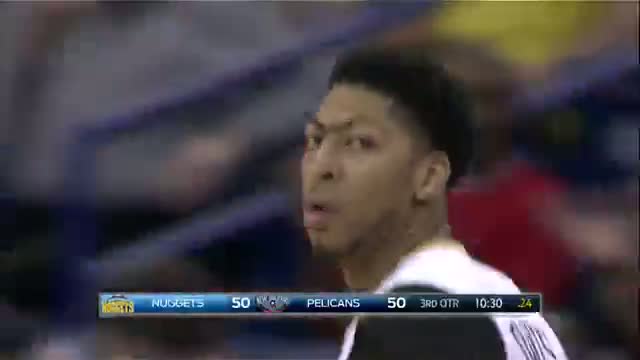 Watch NBA: Anthony Davis Toys with a Near Quadruple-Double in Tough Loss Video
