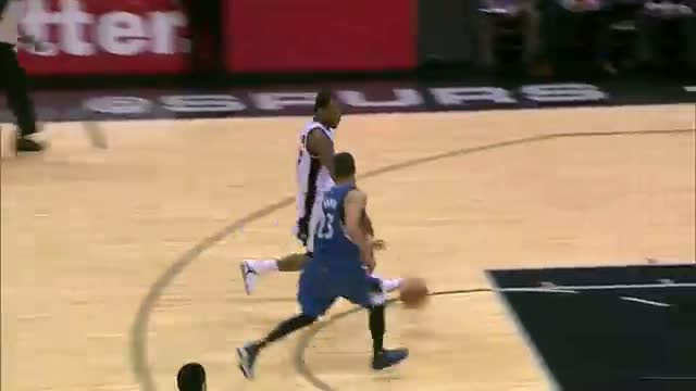 Watch NBA: Kawhi Leonard Muscles Up Layup for the And-1  Video
