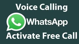 Watch How to Enable/Activate Calling Feature In WhatsApp Video