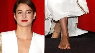 Watch Shailene Woodley Barefoot at 'Insurgent' Premiere Video