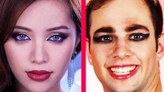 Watch The Try Guys Try Makeup Tutorials Video