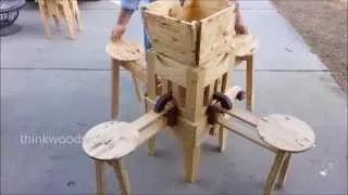 Watch Wow, Incredible Folding Table! Video
