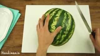 Watch How to Serve a Watermelon in Easy-to-Eat Slices Video