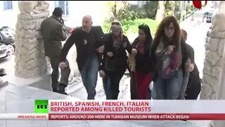 Watch Tunisia Attack: Gunmen take hostages in Tunis Bardo Museum Video