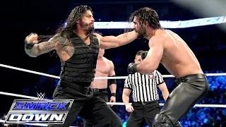 Watch Roman Reigns vs. Kane & Seth Rollins: WWE SmackDown, March 19, 2015 Video