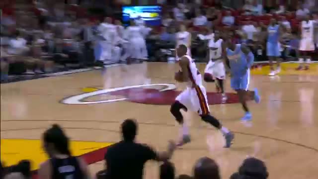 Watch NBA: Hassan Whiteside Breaks Away for the Showtime Tomahawk Jam  Video