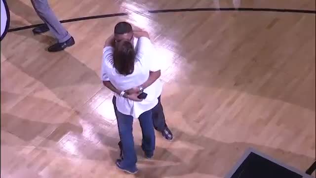 Watch NBA: An On-Court Marriage Proposal in San Antonio  Video
