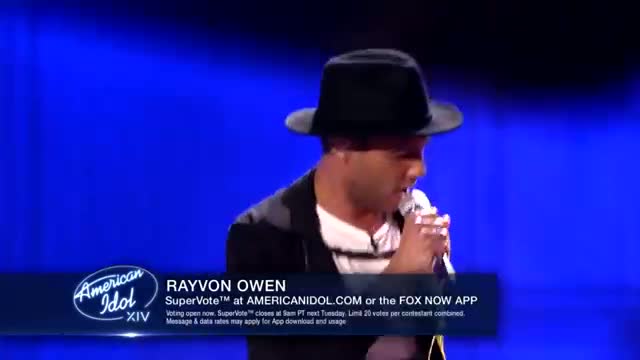 Watch AMERICAN IDOL Top 11 Perform: Rayvon Owen - AMERICAN IDOL XIV Video