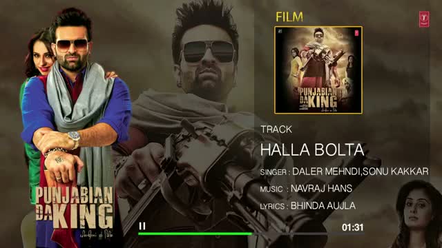 Watch Halla Bolta - Full Song (Audio) | Punjabian Da King | Navraj Hans, Keeya Khanna, Jarnail Singh Video