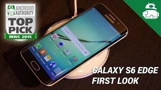 Watch Samsung Galaxy S6 Edge First Look! Video