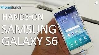 Watch Samsung Galaxy S6 Hands-on India and First Impressions Video